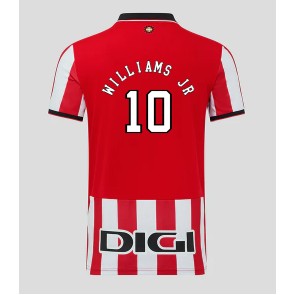 Athletic Bilbao Nico Williams #10 Hjemmebanetrøje 2025-26 Kortærmet